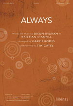 Always-P.O.P. SATB choral sheet music cover